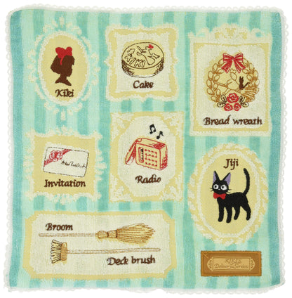 MARUSHIN Studio Ghibli Kiki'S Delivery Service 'Many Frames' Mini Towel- Japan Figure Store - #1 Bring To You The Best Japanese Goods