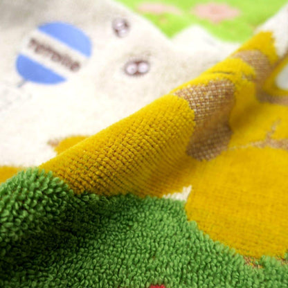 MARUSHIN Studio Ghibli Hand Towel My Neighbor Totoro Cat Bus And Totoro- Japan Figure Store - #1 Bring To You The Best Japanese Goods