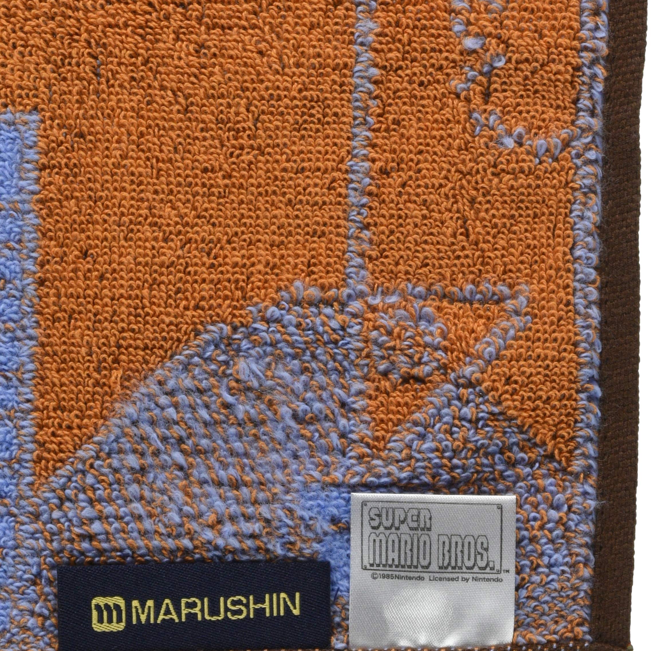 MARUSHIN Super Mario Stage Goal Mini Towel- Japan Figure Store - #1 Bring To You The Best Japanese Goods