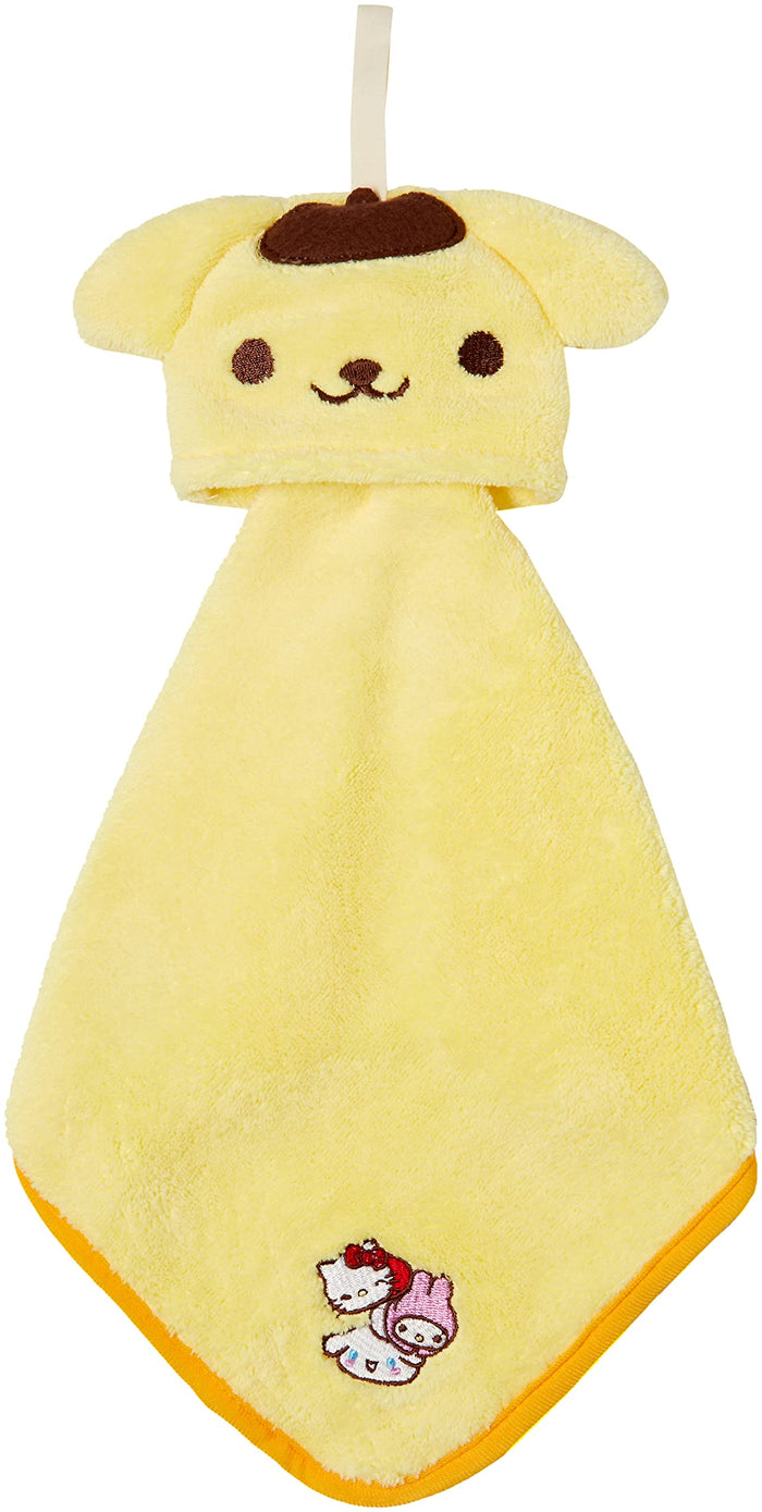 Marushin Loop Towel Micro Material Pom Pom Purin Mascot 9x15.5cm 25x25cm 3065013200- Japan Figure Store - #1 Bring To You The Best Japanese Goods