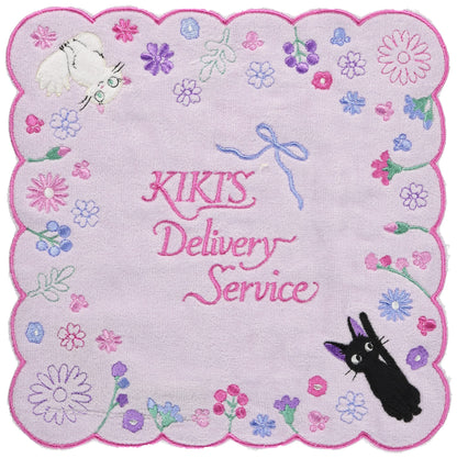 MARUSHIN Studio Ghibli Kiki'S Delivery Service 'Flower Lane' Mini Towel- Japan Figure Store - #1 Bring To You The Best Japanese Goods