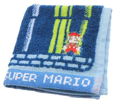 MARUSHIN Super Mario Mini Towel Warp Zone- Japan Figure Store - #1 Bring To You The Best Japanese Goods