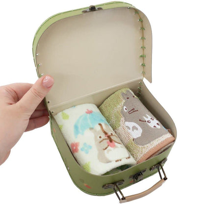 Towel Gift Set Kokage No Totoro And Hydrangea Shower My Neighbor Totoro- Japan Figure Store - #1 Bring To You The Best Japanese Goods