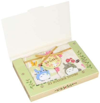 Towel Gift Set Spring Field Wt2P My Neighbor Totoro- Japan Figure Store - #1 Bring To You The Best Japanese Goods