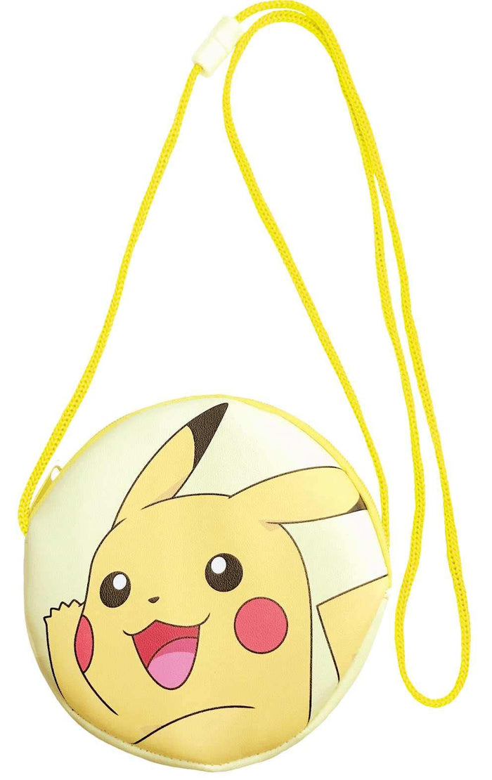 Maruyoshi Pokemon Pikachu Kids Pu Neck Pouch Pochette Japan- Japan Figure Store - #1 Bring To You The Best Japanese Goods
