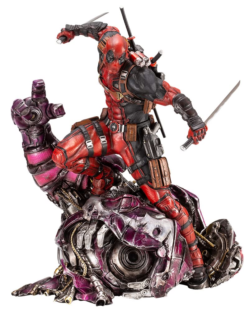 Marvel Universe Deadpool Fine Art Statue Signature Series Feat. Kucharek Brothers 1/6 Scale Cold Cast Complete Figure- Japan Figure Store - #1 Bring To You The Best Japanese Goods