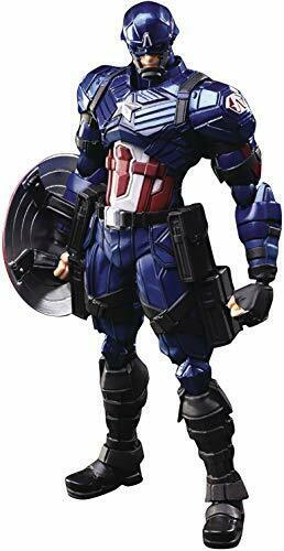 Marvel Universe Variant Bring Arts Designed By Tetsuya Nomura Captain America- Japan Figure Store - #1 Bring To You The Best Japanese Goods