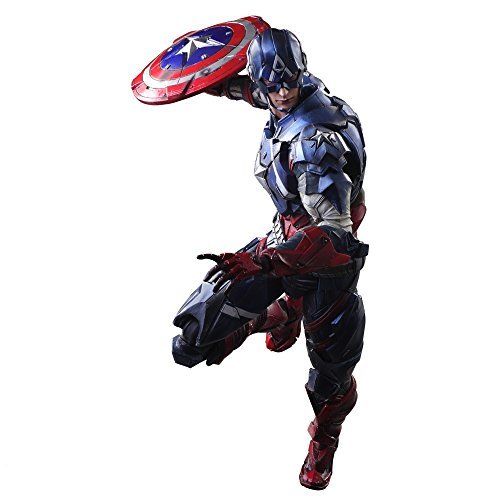 Marvel Universe Variant Play Arts Kai Captain America Figure- Japan Figure Store - #1 Bring To You The Best Japanese Goods