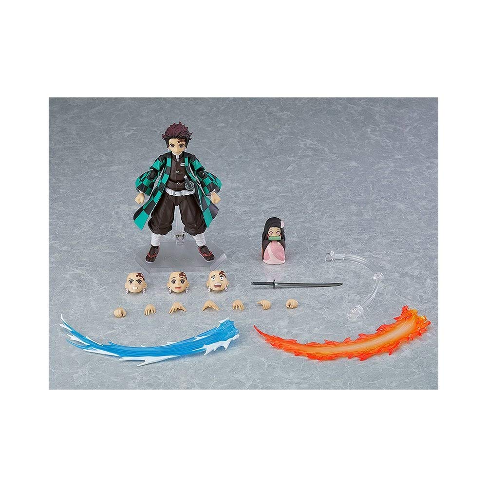 Max Factory Figma Demon Blade Tanjiro Kamado Dx Edition Non-Scale Abs Pvc Painted Action Figure- Japan Figure Store - #1 Bring To You The Best Japanese Goods