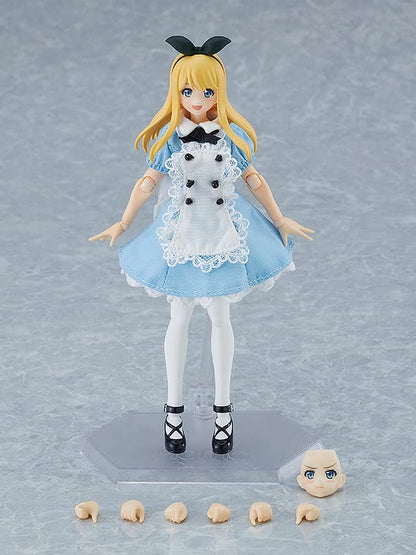 Max Factory Figma Styles Alice Female Body Movable Figure with One-Piece Apron Coordination- Japan Figure Store - #1 Bring To You The Best Japanese Goods