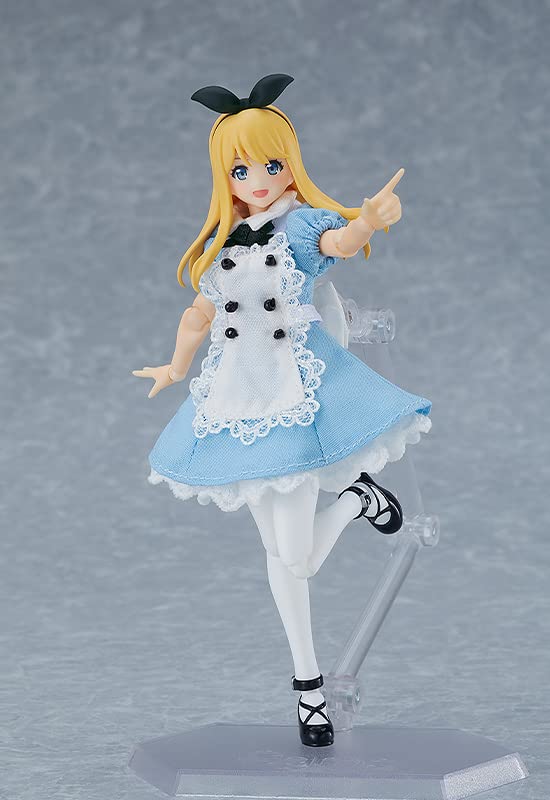 Max Factory Figma Styles Alice Female Body Movable Figure with One-Piece Apron Coordination- Japan Figure Store - #1 Bring To You The Best Japanese Goods