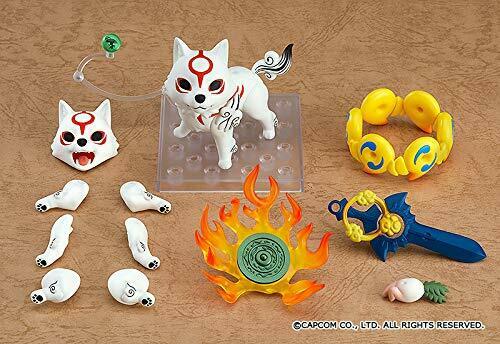 Max Factory Nendoroid 1365-dx Okami Amaterasu Dx Ver. Figure- Japan Figure Store - #1 Bring To You The Best Japanese Goods