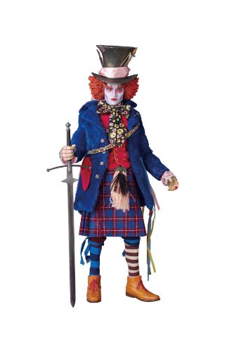 Medicom Toy Rah 511 Alice In Wonderland Mad Hatter Blue Jacket Ver. Figure- Japan Figure Store - #1 Bring To You The Best Japanese Goods