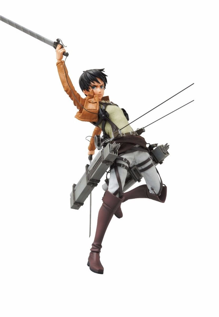 Medicom Toy Rah No.668 Attack On Titan Eren Yeager Action Figure - Japan Figure