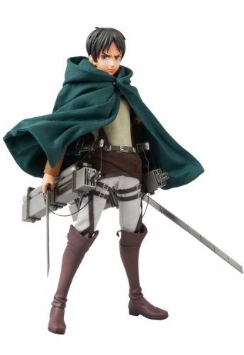 Medicom Toy Rah No.668 Attack On Titan Eren Yeager Action Figure- Japan Figure Store - #1 Bring To You The Best Japanese Goods