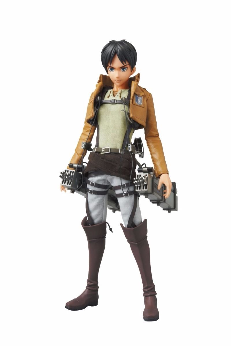 Medicom Toy Rah No.668 Attack On Titan Eren Yeager Action Figure- Japan Figure Store - #1 Bring To You The Best Japanese Goods
