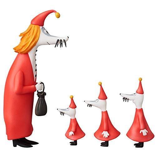 Medicom Toy Udf Moomin Series 4 Fillyjonk & Three Children Set Figure - Japan Figure