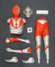 Kaiyodo Japan Mega Sofubi Advance Ultraman B Type Pvc Assembly Model Msa-014 450Mm- Japan Figure Store - #1 Bring To You The Best Japanese Goods