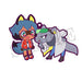 Megahouse Rubber Mascot Buddy Collection Bna Bna (Box)- Japan Figure Store - #1 Bring To You The Best Japanese Goods