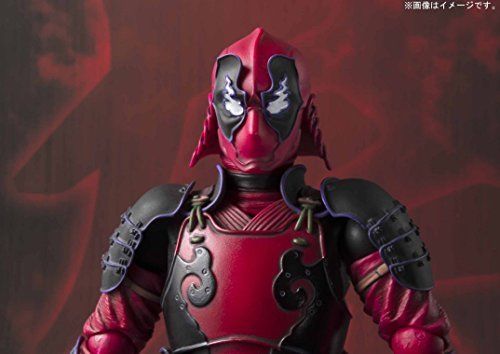 Meisho Manga Realization Marvel Kabukimono Deadpool Action Figure Bandai- Japan Figure Store - #1 Bring To You The Best Japanese Goods