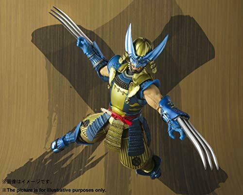 Meisho Manga Realization Marvel Universe Muhomono Wolverine Action Figure Bandai- Japan Figure Store - #1 Bring To You The Best Japanese Goods