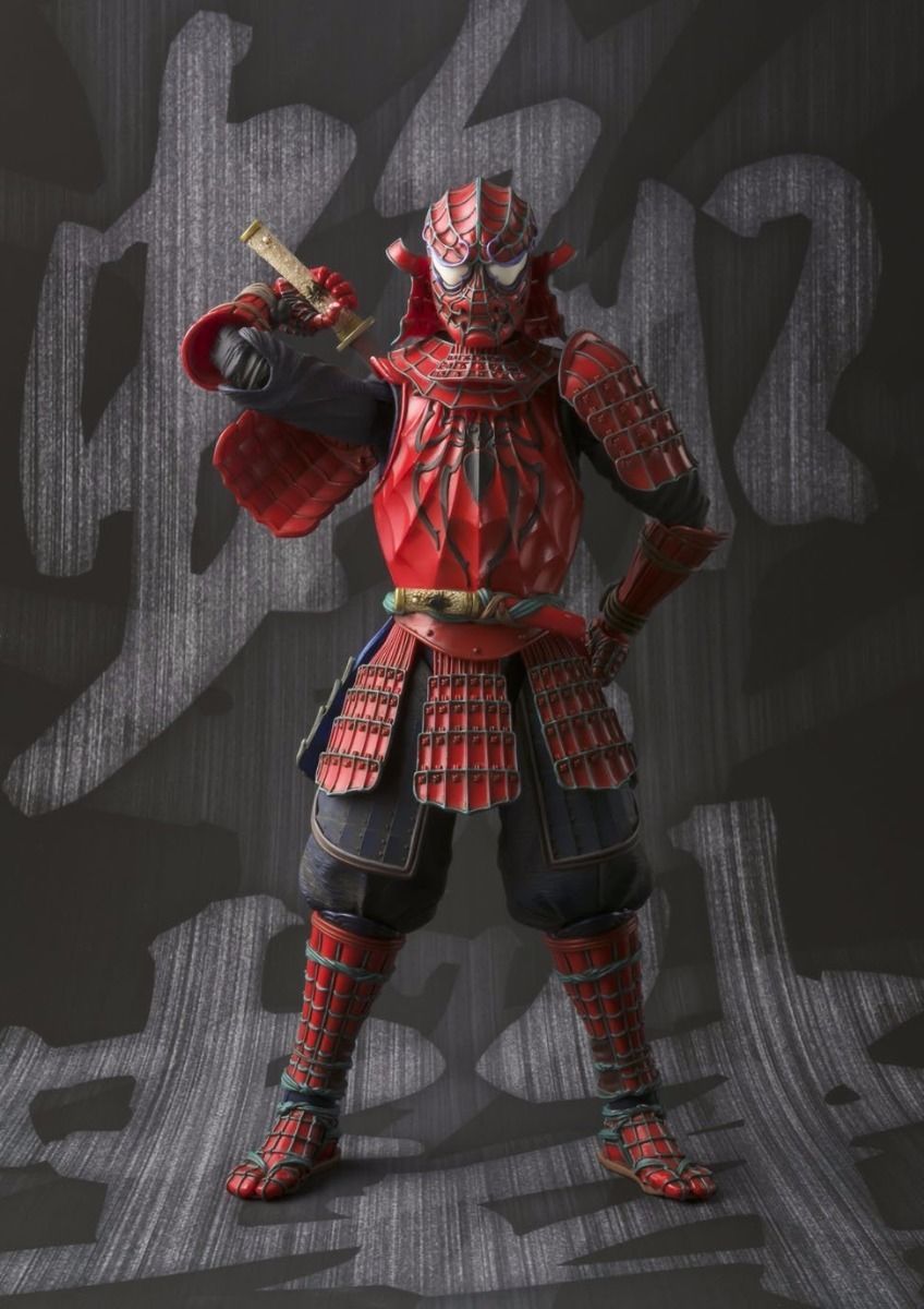 Meisho Movie Realization Samurai Spider-man Action Figure Bandai- Japan Figure Store - #1 Bring To You The Best Japanese Goods
