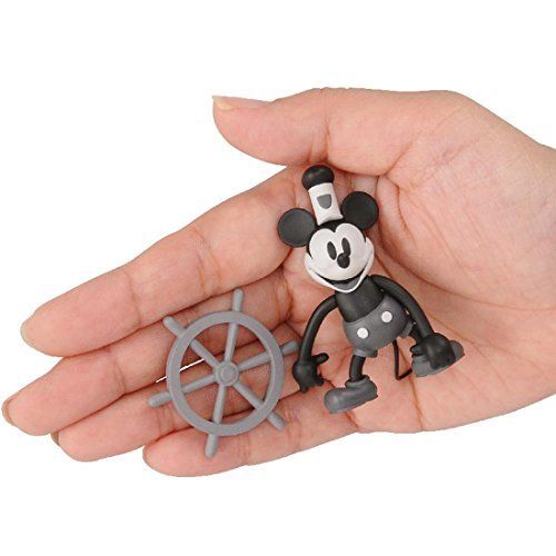 Metal Figure Collection Metacolle Mickey Mouse Steamboat Willie Takara Tomy- Japan Figure Store - #1 Bring To You The Best Japanese Goods
