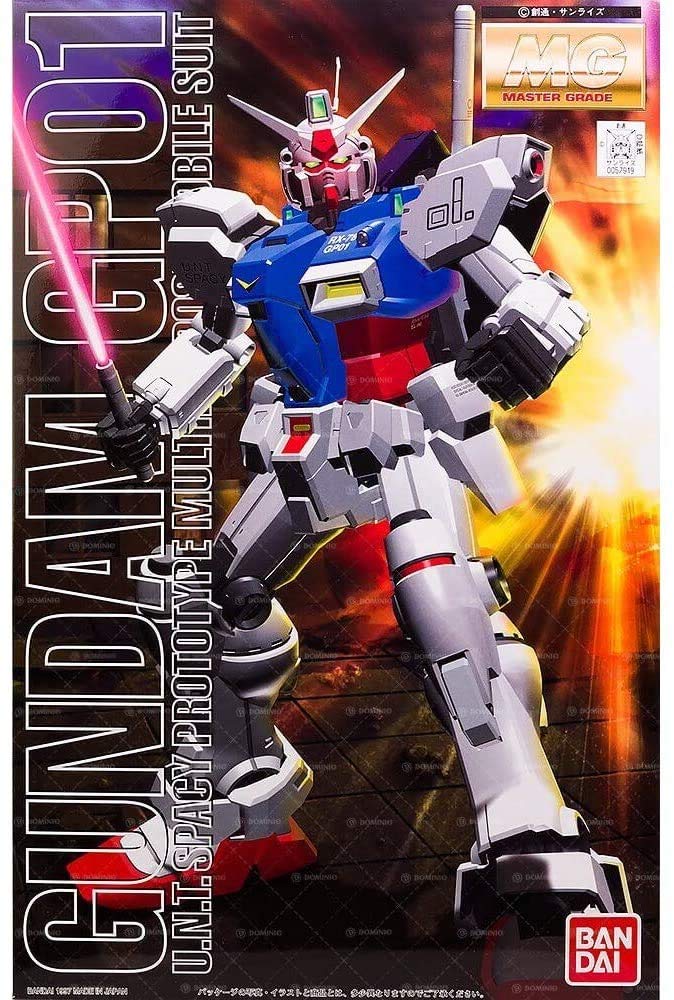 BANDAI Mg 579191 Gundam Rx-78 Gp01 Gp-01 1/100 Scale Kit- Japan Figure Store - #1 Bring To You The Best Japanese Goods