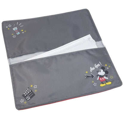 KCOMPANY Disney Flat Pouch Mickey Mouse- Japan Figure Store - #1 Bring To You The Best Japanese Goods