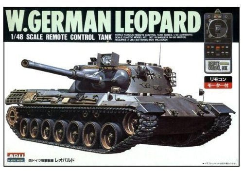 ARII 241028 W.German Leopard Remote Control Tank 1/48 Scale Kit Microace- Japan Figure Store - #1 Bring To You The Best Japanese Goods