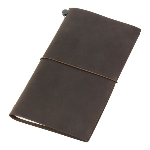 MIDORI - Traveler’S Notebook Starter Kit Brown - Regular Size - Japan Figure Store - #1 Bring To You The Best Japanese Goods