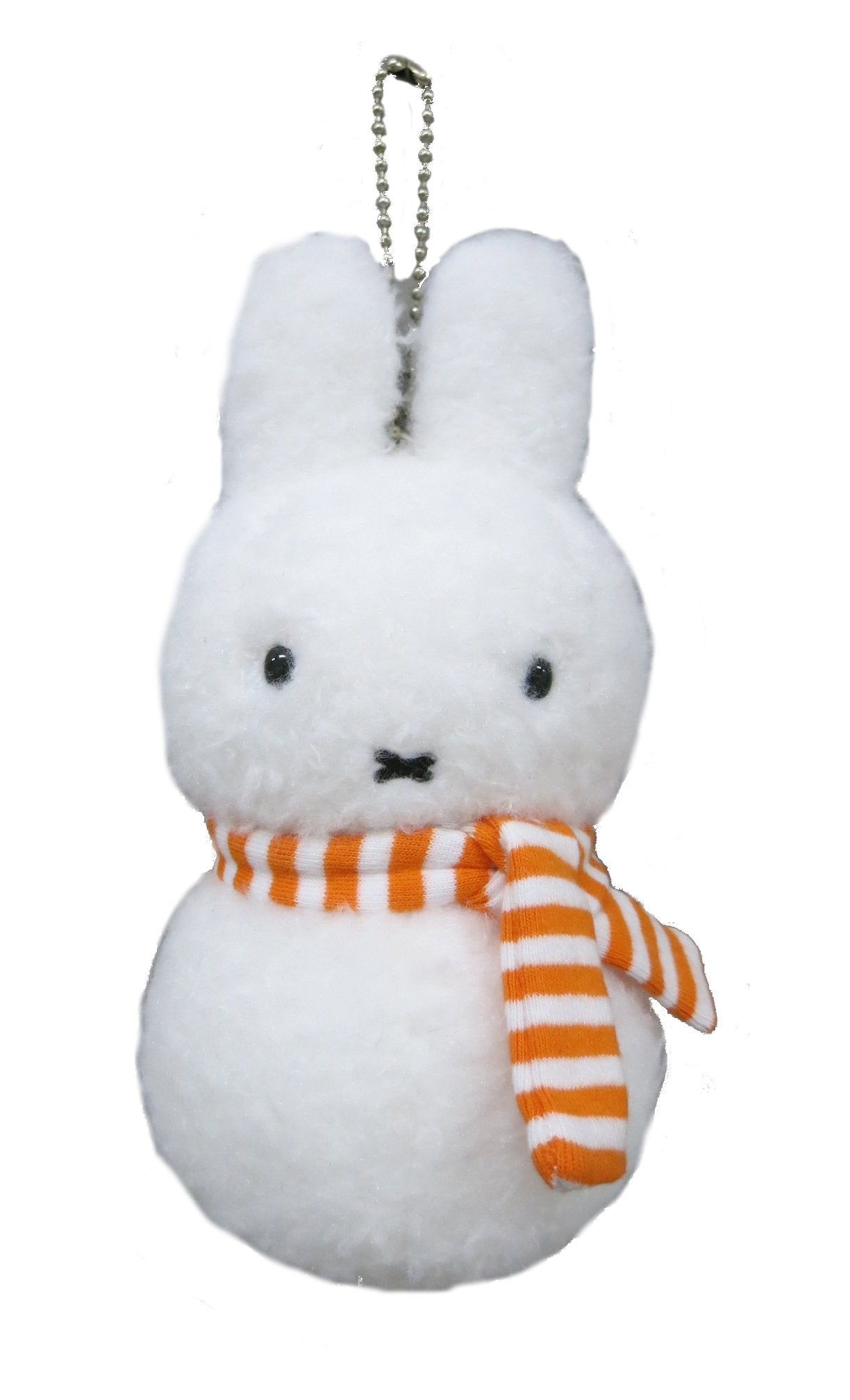 Sekiguchi Miffy Snowman Keychain Plush Toy- Japan Figure Store - #1 Bring To You The Best Japanese Goods
