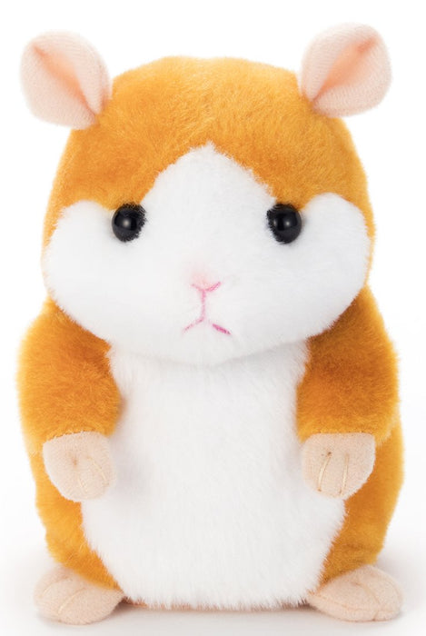 Takaratomy Arts Mimicrypet Hamster Plush Toy in Maple Brown- Japan Figure Store - #1 Bring To You The Best Japanese Goods