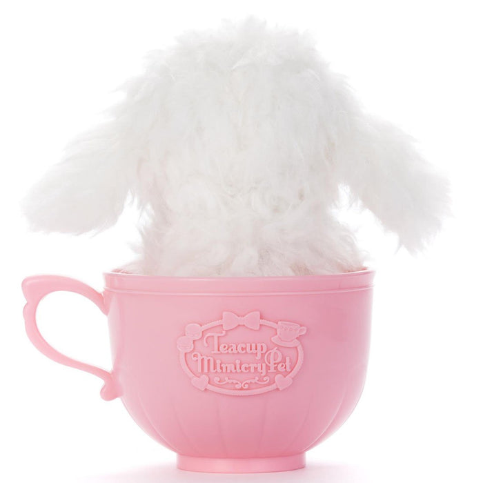 Takaratomy Arts Mimicrypet Teacup Toy Poodle in Vanilla Cream Color- Japan Figure Store - #1 Bring To You The Best Japanese Goods