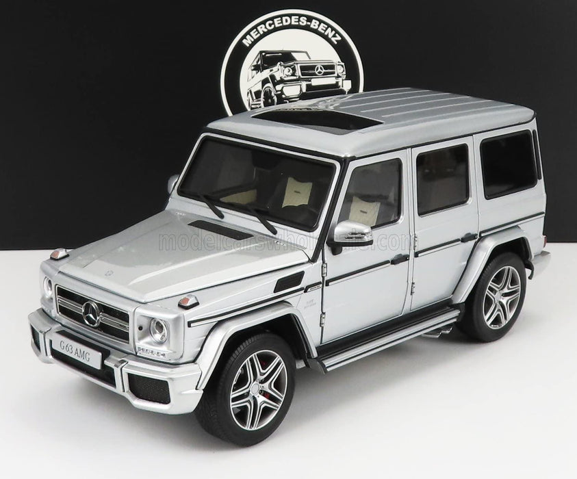 1/18 Almost-Real Mercedes Benz G63 Amg W463 V8 Biturbo Silver Alm820601- Japan Figure Store - #1 Bring To You The Best Japanese Goods