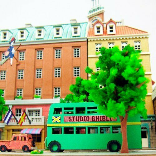 Miniatuart Limited Edition 'kiki's Delivery Service' Koriko Town Unassembled Kit- Japan Figure Store - #1 Bring To You The Best Japanese Goods