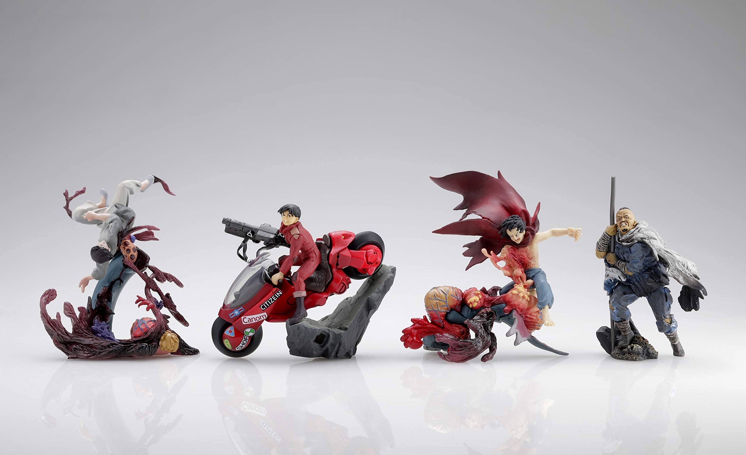 KAIYODO Miniq Akira Part 4 Decisive Battle 1 Box 6 Pcs- Japan Figure Store - #1 Bring To You The Best Japanese Goods