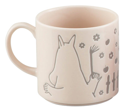 YAMAKA Moomin Mug With Wooden Coaster Moomin- Japan Figure Store - #1 Bring To You The Best Japanese Goods