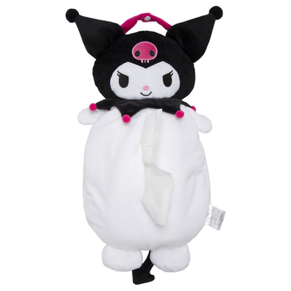 MORISHITA Sanrio Plush Hanging Tissue Case Kuromi- Japan Figure Store - #1 Bring To You The Best Japanese Goods