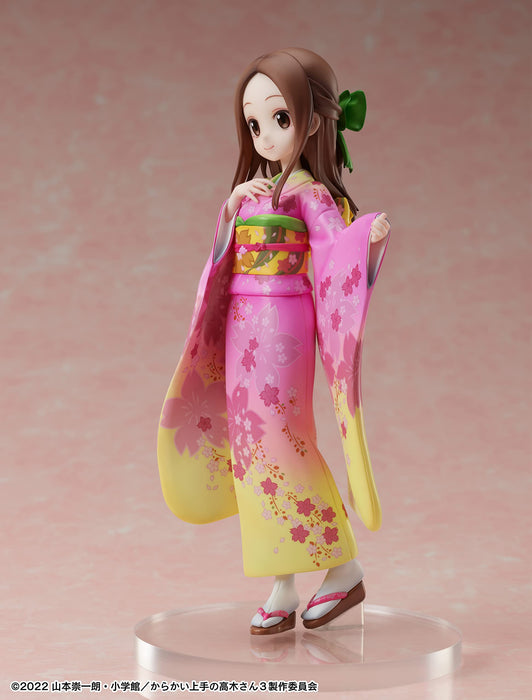 FURYU Takagi-San Sakura-Kimono Ver. 1/7 Figure Teasing Master Takagi-San 3- Japan Figure Store - #1 Bring To You The Best Japanese Goods