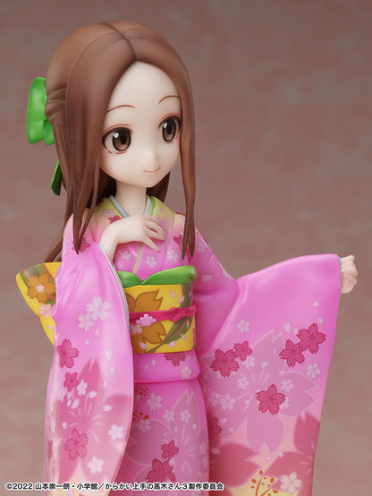 FURYU Takagi-San Sakura-Kimono Ver. 1/7 Figure Teasing Master Takagi-San 3- Japan Figure Store - #1 Bring To You The Best Japanese Goods