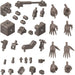 Kotobukiya Mecha Supply Assortment 03 Joint Set Gunmetal Version Non Scale Plastic Model- Japan Figure Store - #1 Bring To You The Best Japanese Goods