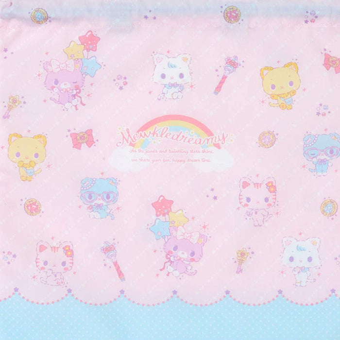 SANRIO Drawstring Bag With Handle Mewkledreamy- Japan Figure Store - #1 Bring To You The Best Japanese Goods