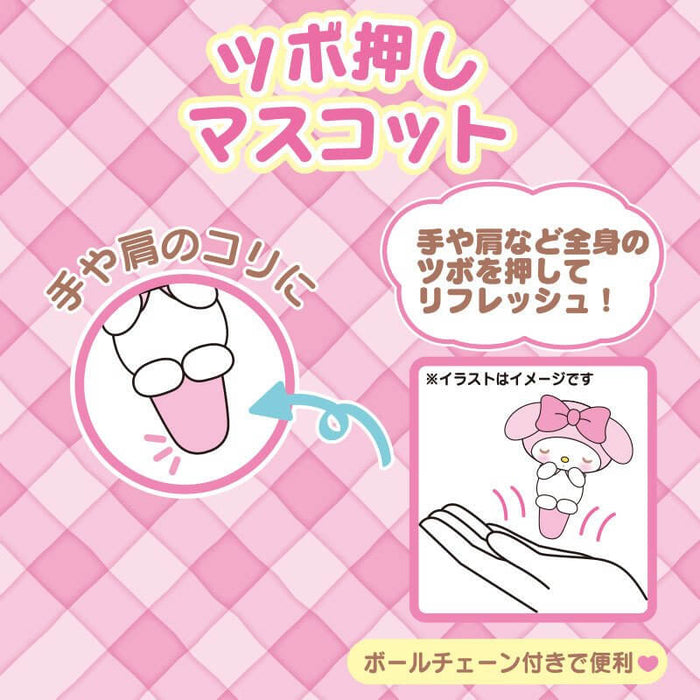 My Melody Acupoint Push Mascot Japan Figure 4550337078587 3