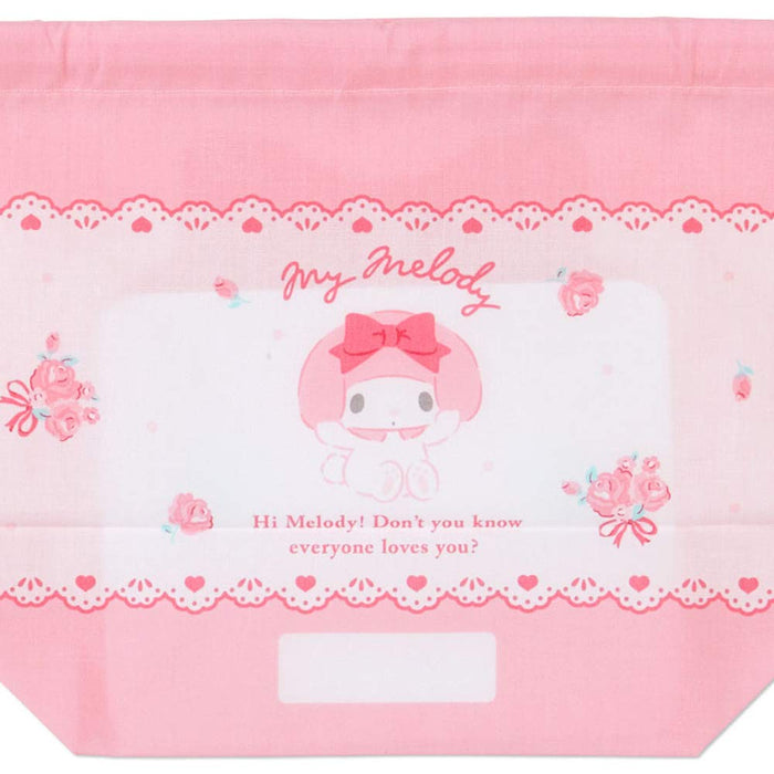 My Melody Lunch Drawstring Purse (Strawberry) 747513- Japan Figure Store - #1 Bring To You The Best Japanese Goods