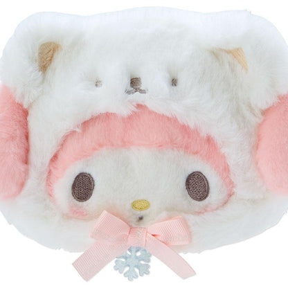 Sanrio My Melody Pouch (Fluffy Snow Design)- Japan Figure Store - #1 Bring To You The Best Japanese Goods