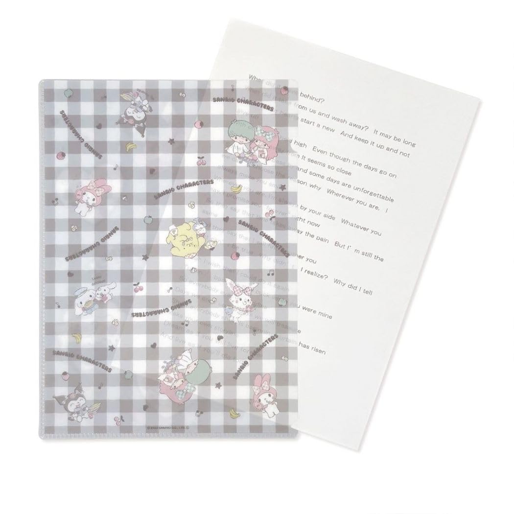 M-Plan My Melody Shitajiki B5 Shijiki File Sanrio Japan Stationery Character Goods- Japan Figure Store - #1 Bring To You The Best Japanese Goods