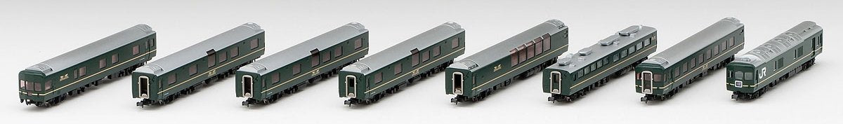 Tomytec N Gauge 24 Series Limited Edition Twilight Express 8-Car Passenger Set- Japan Figure Store - #1 Bring To You The Best Japanese Goods