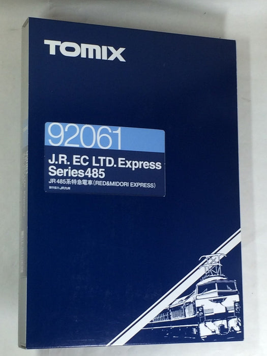 Tomytec N Gauge Vehicle 485 Series Red & Midori Limited Express Train Set 92061- Japan Figure Store - #1 Bring To You The Best Japanese Goods