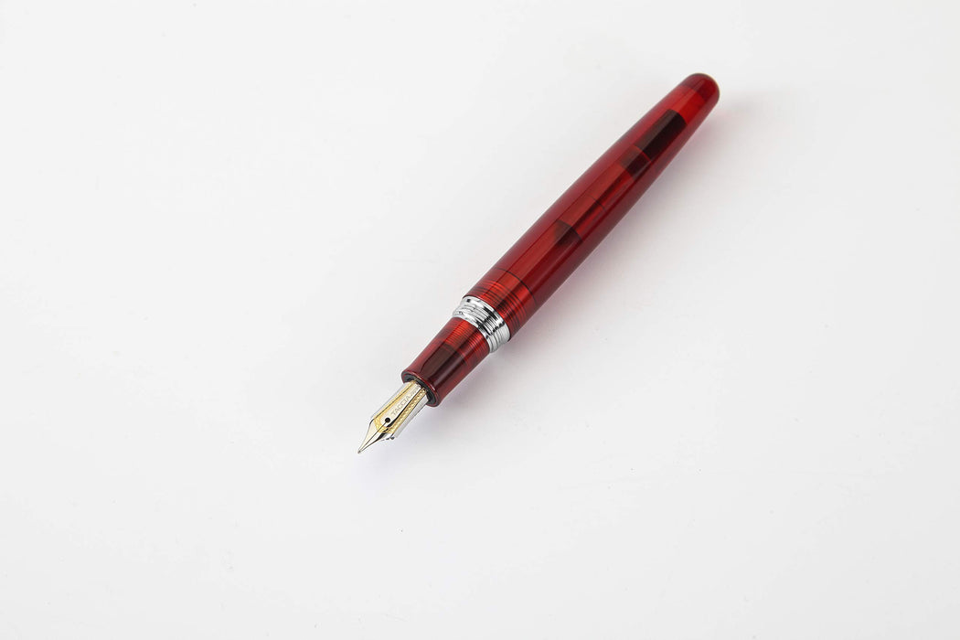 NAKABAYASHI - Taccia Spectrum Fountain Pen Merlot Red Nib: M- Japan Figure Store - #1 Bring To You The Best Japanese Goods